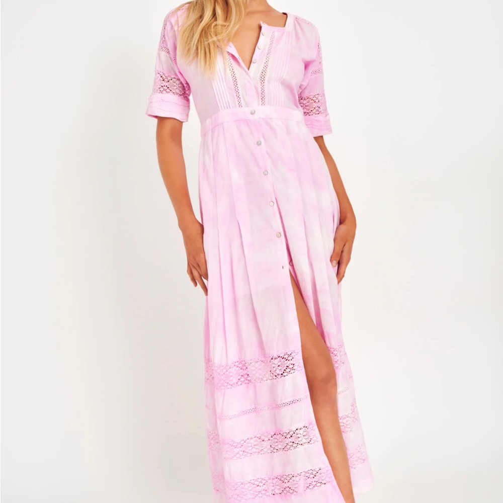 Loveshackfancy Edie Midi Dress, size M